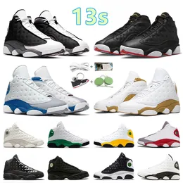 13s 13 Basketball Shoes Mens Sneakers Sneaker Playoffs Wolf Grey Black Flint Cap and Gown Grey Toe Houndstooth Phantom Lakers Hyper Men Women Trainers Sports Shoe