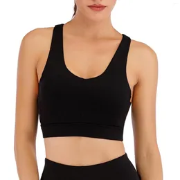 Kadın Tişörtleri Sports Sütyen Kadın Spor Salonu Sorunsuz Yüksek Etkili Yoga Fitness Üstü Kız iç çamaşırı push-up Sportswear Bralette