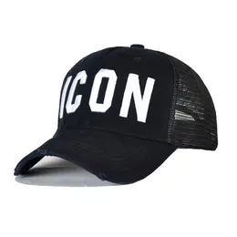 2023 black baseball cap designer Sale ICON Mens Hat Casquette d2 Luxury Embroidered Hat Adjustable 12 Colors Hats Back Letter Breathable Mesh Ball Cap free shipping