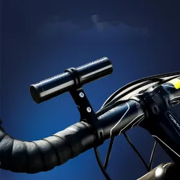 バイクハンドルバーコンポーネントbikexハンドルバーエクステンダー拡張カーボンファイバーブラケットアルミニウム合金クランプ用自転車速度計ヘッドライトl