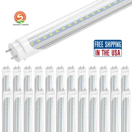 Süper Parlak 22W 2200lm T8 G13 Led Tüp Işıklar 4ft 1.2m 1200mm Led Floresan Lamba AC 110-277V Sıcak Doğal Soğuk Beyaz UL