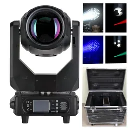 2 Stück Moving Head Lichter Lyre Beam 250 Watt Strahlpunkt Mobiler Scheinwerfer 8r Beam Moving Head Bühnenbeleuchtung mit Roadcase