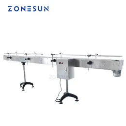 ZONESUN Conveyor Belt for Filling Machines Bottle Packaging Production Line Automatic Transporting Custom Line ZS-CB150