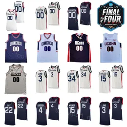 Uconn Huskies College 15 Kemba Walker Jersey Basketball 2023 Финал четыре 34 Рэй Аллен 4 Бен Гордон 3 Джереми Лэмб 22 Руди Гей 32 Ричард Гамильтон сшитый военно -морским флотом.