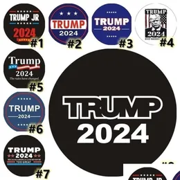 Window Stickers Trump 2024 Bumper Sticker Car Wall Decal Res har ändrat MAGA President Donald Be Back Drop Delivery Home Garde DH0CE