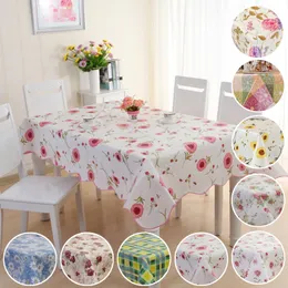 Table Cloth 152x106CM Waterproof Rectangular Square Garden Cover Stain cloth Oilcloth Mantel Mesa Impermeable Tapete 230330