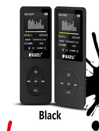 Versione inglese originale Ultrathin MP3 Player con spazio di archiviazione da 8 GB e schermo da 18 pollici può riprodurre 80H Ruizu X021168035 80H