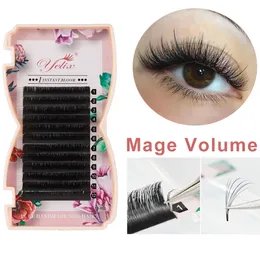 메이크업 도구 Yelix Mega Volume Lash Easy Fanning Personal Extension Fan Natural Professional Architectural 230330