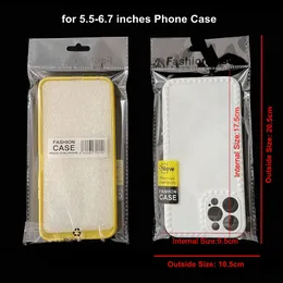 Cell Phone Cases Package Bags 10*17cm Clear Self Adhesive Sealing OPP Plastic Packaging Bag Resealable poly pack bags with plane hanging hole