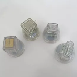 Tillbehör Delar Disserbar ersättning 10/25/64/Nano Pin Head Gold Cartridge Fraktionerad RF Microneedle Microneedling Micro Needle Machine Catrones Tips