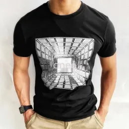 Zagraniczona koszulka T-shirt mężczyzn designerka 3D z krótkim rękawem premium tkanin Szybki suszący antyrynch Classic Top FFFF
