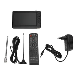 Smart Lock LeadStar Pocket TV D5 5 Inch VHF UHF Digital och Analog Mini Small Car Television Portable Support USB 230331