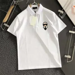 Summer Casual Polo Shirt Men Women Sweatshirt Embroidered Short Sleeve Tshirts Karl Designer Tshirt Lapel Pullover tee