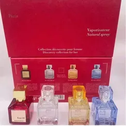 أعلى 4pcs/مجموعة النساء من الرجال العطور روج 540 مضاد للفلور مزيل العرق EDP رش 30mlx4pcs الطبيعية للجنسين كولونيا إيو دي بارفوم عطر رائحة طويلة الأمد 682