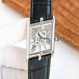 Hollow Mens Watch Otomatik Mekanik Saatler Sapphire 47.15 x 26.2mm Business Wristwatch Montre De Luxe