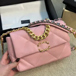 Chanells chanells en üst kuzu derisi kanal çantaları tasarımcı flep çanta kutu kadınlar zincir çanta lüks omuz crossbody tote çanta bayanlar altın 712