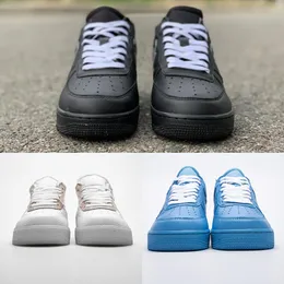 2022 MCA Authentic Low 1 University Casual Running Shoes Blue 07 Volt Off Original Forcs Men Women Women Outdoor Sports White TK08