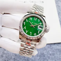 Abb_watches Para zegarek automatyczne zegarki mechaniczne 41/36 mm Automatyczne 31 mm/28 mm kwarcowe zegarki kwarcowe z zestawem pudełkowym okrągłym okrągłym zegarkiem ze zegarem ze stali nierdzewnej