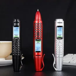 6 in 1 Multifunction Pen cell phones Flashlight Mini Portable Pocket Flashlights miniature Bluetooth dialer Mp3 Camera Mobile Unicom backup small cellphone