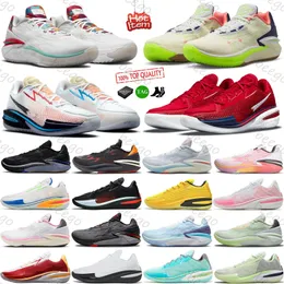 With Box basketball shoes zoom GT Cut 2 Cuts 1 for men women Ghost Black Hyper Crimson Team USA Think Pink Black White Cutsneakers mens womens trainers sports