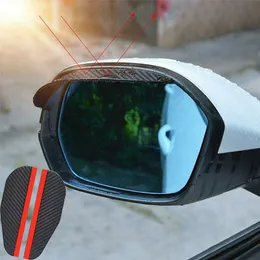 2st PVC bil bakspegel spegel klistermärke regn ögonbryn weatherstrip bil spegel regn skydd skydd skydd biltillbehör