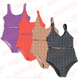 Costume da bagno estivo da donna sexy a vita alta, costume da bagno da viaggio, bikini al mare, con stampa di lettere