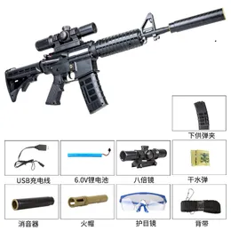 Automatic Shell Ejection Pistol Laser Version Toy Gun For Adults Kids Outdoor Games-with 20000 bullets