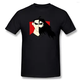 Men's T Shirts Samurai Jack Men Cotton Graphic Plus Size Split Oversized Tops Fashion And Women's T-shirts