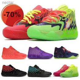 OG MB Basketball OG Shoes MB.01 Melo Ball Męs Bosball Buty MB1 Queen Buzz Rick Galaxy Purple Rock Ridge Red Blast 2022 Athletic Manwith Box