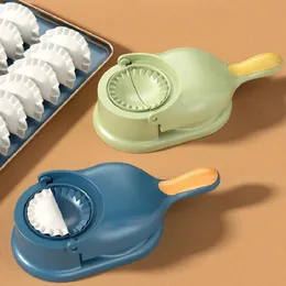 Bakning av konditoriverktyg 2 i 1 dumpling Skin Press Manual Maker Machine Diy Dough Pressing Tool Set S Mold Kitchen Accessories 230331