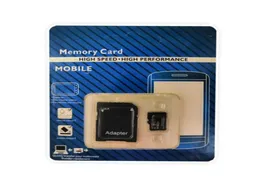 2020 256GB 128GB 64GB SD Micro TF Bellek İyi Kart TF Flash Sınıf 10 SD Adaptör Perakende Paketi DHL4439697