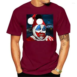 남자 T 셔츠 티셔츠 재미있는 남자 여자 소설 tshirt pogo the clown -serial 살인자 John Wayne Gacy 여자 시퍼 탑 셔츠 cool