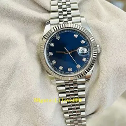 DJ Factory Men Watch 126334 الحركة التلقائية 3235 SAPPHIRE Diamond Dial 41/36mm Wathes Watches