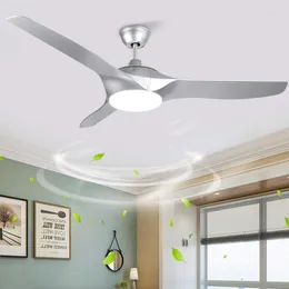 Depuley 52" Ventilatore da soffitto a 3 colori dimmerabili con luci Lame reversibili remote Motore DC silenzioso per soggiorno