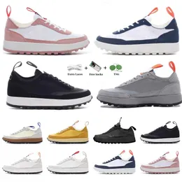 Tom Sachs x Craft Men Mulheres Sapatos Casuais Tênis Luz de Trigo Amarelo Dia dos Namorados Midnight Navy Black White Red Mens Sports Sports Sports