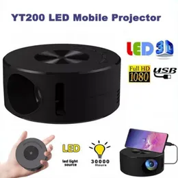 Projectors Portable Home Theatre Media Player YT200 SCREE THE SAME 19201080 Resolution 30000 HOURS 230331