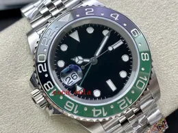 レビューの多い高評価商品特集！ DHgate.com:41mm Green Black Ceramic GMT Sprite Circle ヴァイスシュヴァルツ