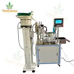 Cartucho de óleo essencial Multi Head Automático Digital Atepta Apreseling Seringe Electronics Production Line Filling and Seeling Machine