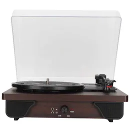 Projectors Retro Vinyl Turntable Record Player Dust Proof för smarttelefon Tablett 230331