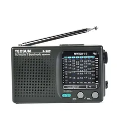 Radio FM AM SW Portable S Перезаряжаемая короткая волна на батареях все полные волны USB Recorder Ser 230331