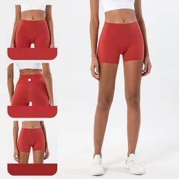LU LU Yoga Shorts Suit Align Womens Sports lu Seamless High Waist Pants Running Fitness Gym Underwear Workout Short Leggings LEMONS High