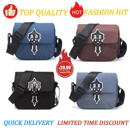 Luksusowy projektant męski damski damski Trapstar Messenger ramię Trapstars Irongate Cobra t Crossbody Clutch torebka torebka raper słynna wodna plecak work worki Oxford