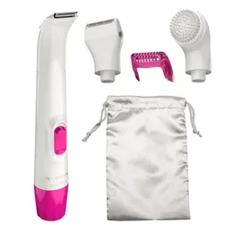 Kit de biquíni de corpo sedoso, aparador pessoal, rosa branco, wpg4020us