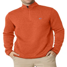 Men is Coastal Quarter Zip Sweater Fleece -groottjes XS tot 4XB