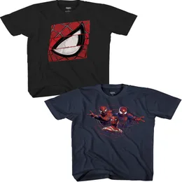 Men is Big Men is No Way Spidey Eye Graphic Tee Shirts, 2-Pack, Mens T-Shirts Sizes S-3XL