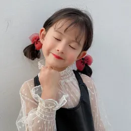 Hair Accessories Children's Bow Hairpin Sweet And Cute Duckbill Clip Simple Girls Bangs Japanese Korean Headdress 4pc/lot
