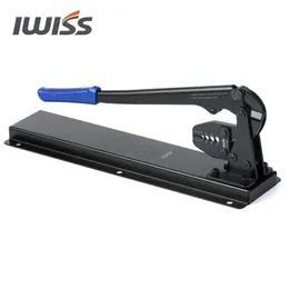 Tang IWISS IWS1608DT Banco da ferramenta de crimpagem de corda montada para mangas de alumínio Stop Stop Railing acessórios