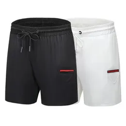 shorts masculinos de luxo, calças masculinas de verão, bolso impresso com cordão, shorts casuais esportivos, fitness ao ar livre, calças de praia soltas e versáteis