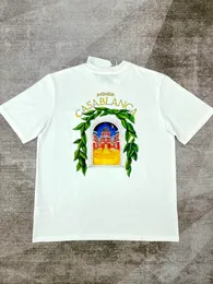 2023 Summer New chegada Designer de impressão bonita e camisetas ~ Tamanho dos EUA ~ Tops mens de alta qualidade designer de manga curta camisetas