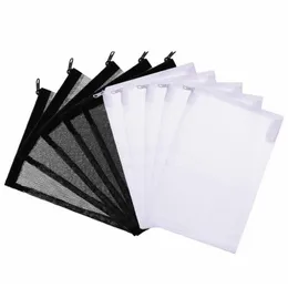 부품 20 PCS 나일론 수족관 필터 미디어 백 메쉬 그물 가방 세라믹 고리를위한 지퍼 넷 가방 활성화 탄소 바이오 볼 어항 액세서리